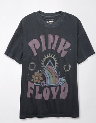 Lucky Brand Women's Short Sleeve Pink Floyd Grunge Graphic Tee, Iris,  X-Small : : Clothing, Shoes & Accessories