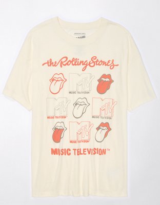 AE Oversized Rolling Stones Graphic Tee