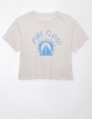 AE Cropped Pink Floyd Graphic Tee