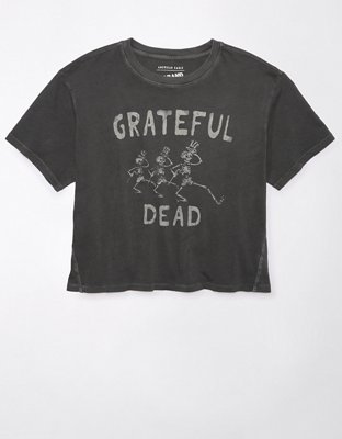 AE Cropped Grateful Dead Graphic Tee