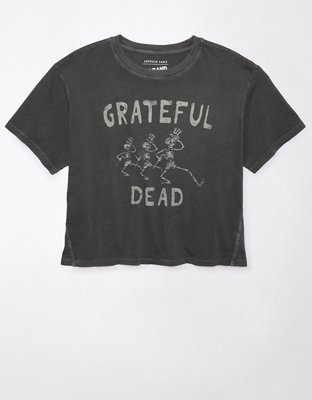 Женские футболки American Eagle AE Cropped Grateful Dead Graphic Tee — фото 3