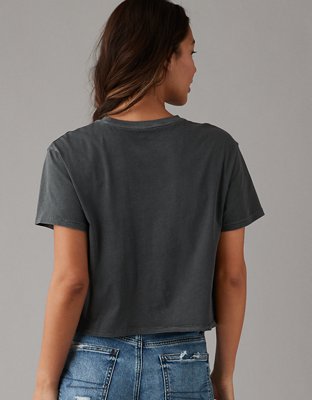 Женские футболки American Eagle AE Cropped Grateful Dead Graphic Tee — фото 2