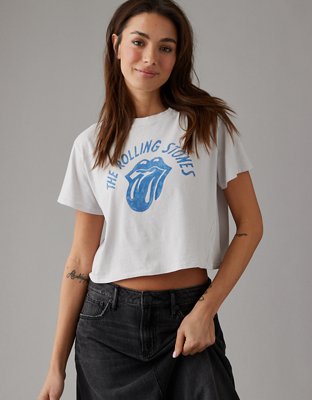 AE Cropped V-Neck T-Shirt