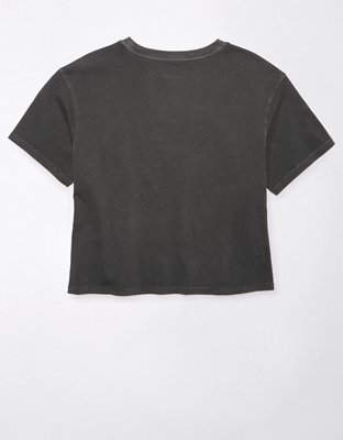 Женские футболки American Eagle AE Cropped Sublime Graphic T-Shirt — фото 4