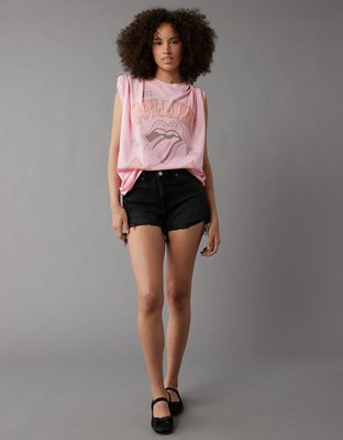 AE T-shirt Extragrande con Gráfico de Rolling Stones