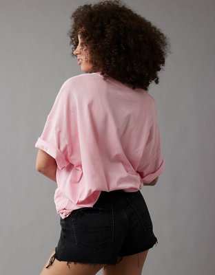 AE T-shirt Extragrande con Gráfico de Rolling Stones