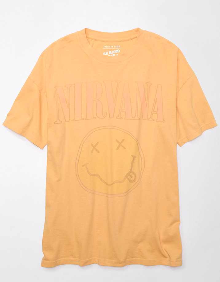 AE Oversized Nirvana Graphic T-Shirt