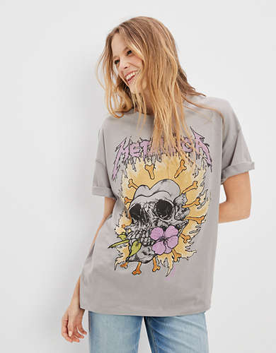 T-shirt surdimensionné à image Metallica AE