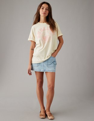 Женские футболки American Eagle AE Oversized Sublime Graphic T-Shirt — фото 6