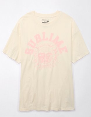 Женские футболки American Eagle AE Oversized Sublime Graphic T-Shirt — фото 4