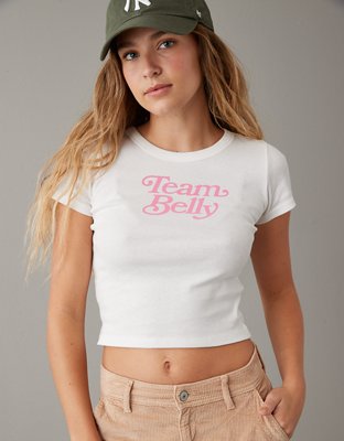 Cute belly clearance shirt outfits