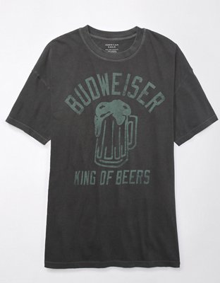 Женские футболки American Eagle AE Oversized St. Patrick's Day Budweiser Graphic Tee — фото 2