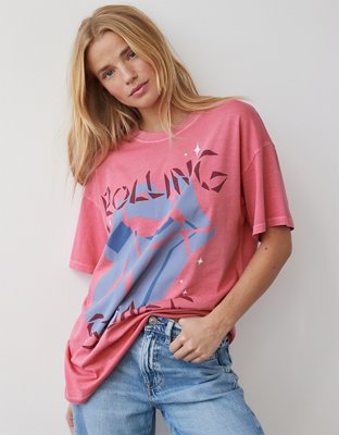 AE Oversized Rolling Stones Graphic Tee