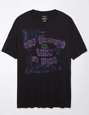 Женские футболки American Eagle AE x Mean Girls Oversized Graphic T-Shirt — фото 3