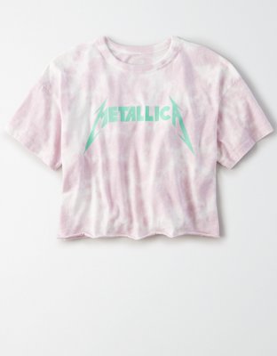 tie dye metallica shirt