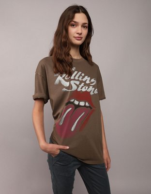 AE Oversized Rolling Stones Graphic T-Shirt