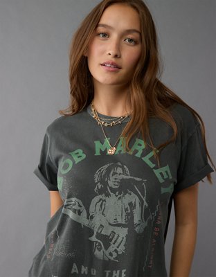 AE Oversized Bob Marley Graphic T-Shirt