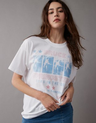 Womens band hot sale shirts