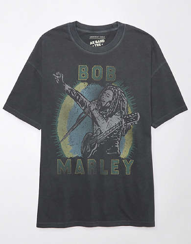 AE Oversized Bob Marley Graphic T-Shirt