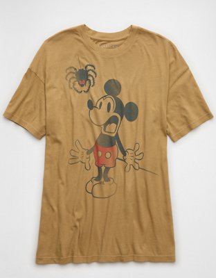 Женские футболки American Eagle AE Oversized Mickey Mouse Halloween Graphic T-Shirt — фото 2