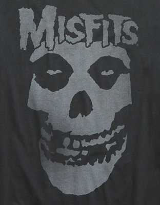 AE Oversized Misfit Halloween Graphic T-Shirt