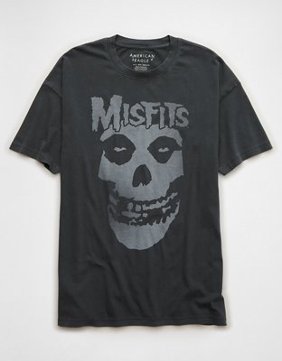 AE Oversized Misfit Halloween Graphic T-Shirt