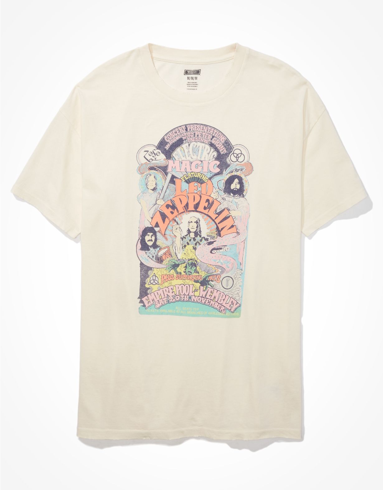 Tailgate Women's Led Zeppelin Oversized Graphic T-Shirt