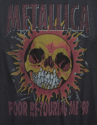 AE Metallica Oversized Graphic T-Shirt