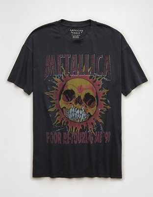 AE Oversized Metallica Graphic T-Shirt