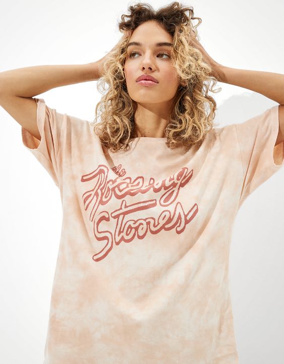 Tailgate Women's Rolling Stones Tie Dye T-Shirt