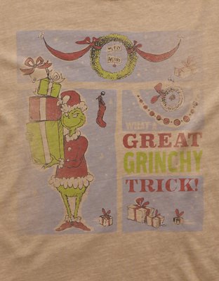 AE Holiday Grinch Graphic T-Shirt