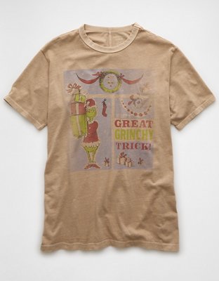 AE Holiday Grinch Graphic T-Shirt