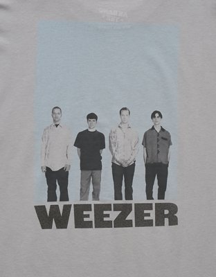 AE Oversized Weezer Graphic T-Shirt