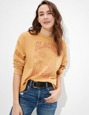 Tailgate Women's Glacier National Park Cropped T-Shirt