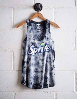 Tailgate Women's Sprite Tie-Dye Scoop Neck Tank - Free Returns
