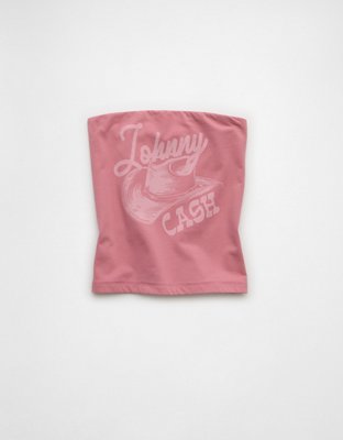 AE Johnny Cash Graphic Tube Top