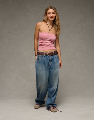 AE Johnny Cash Graphic Tube Top