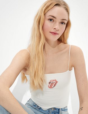 Tailgate Bungee-Strap Crop Cami