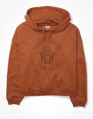 Tailgate Women's Smokey Bear Cropped Fleece Hoodie