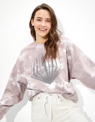 Женские худи American Eagle Tailgate Women's Oversized The Who Graphic Sweatshirt — фото 2
