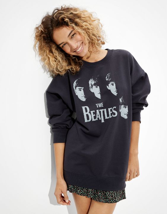 Tailgate Women's Beatles Graphic Sweatshirt