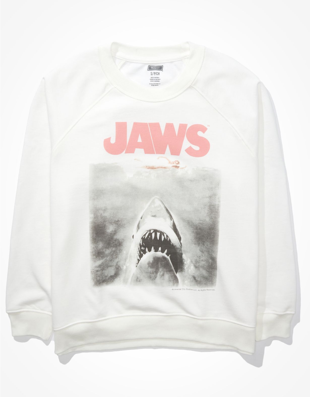 Tailgate Women's Jaws Graphic Fleece Sweatshirt