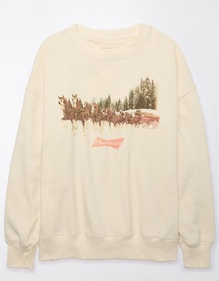 Daisy Street Collared Embroidered Crew Neck Sweatshirt