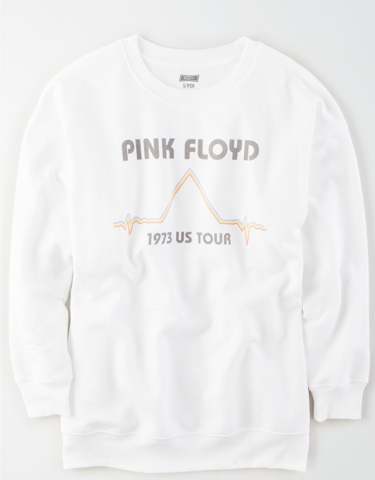 Tailgate Women's Pink Floyd Oversized Fleece Sweatshirt