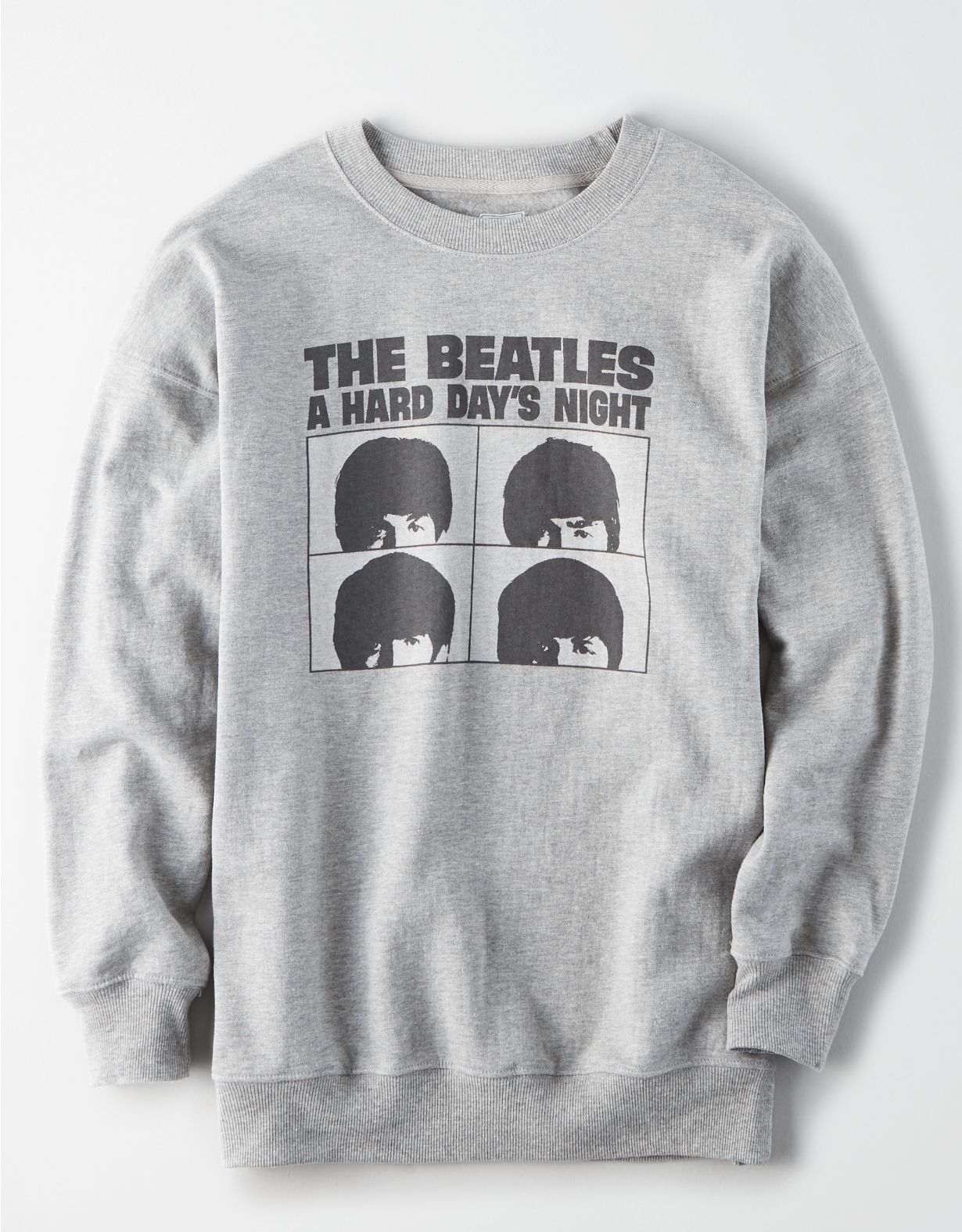 Tailgate Women's The Beatles Oversized Fleece Sweatshirt