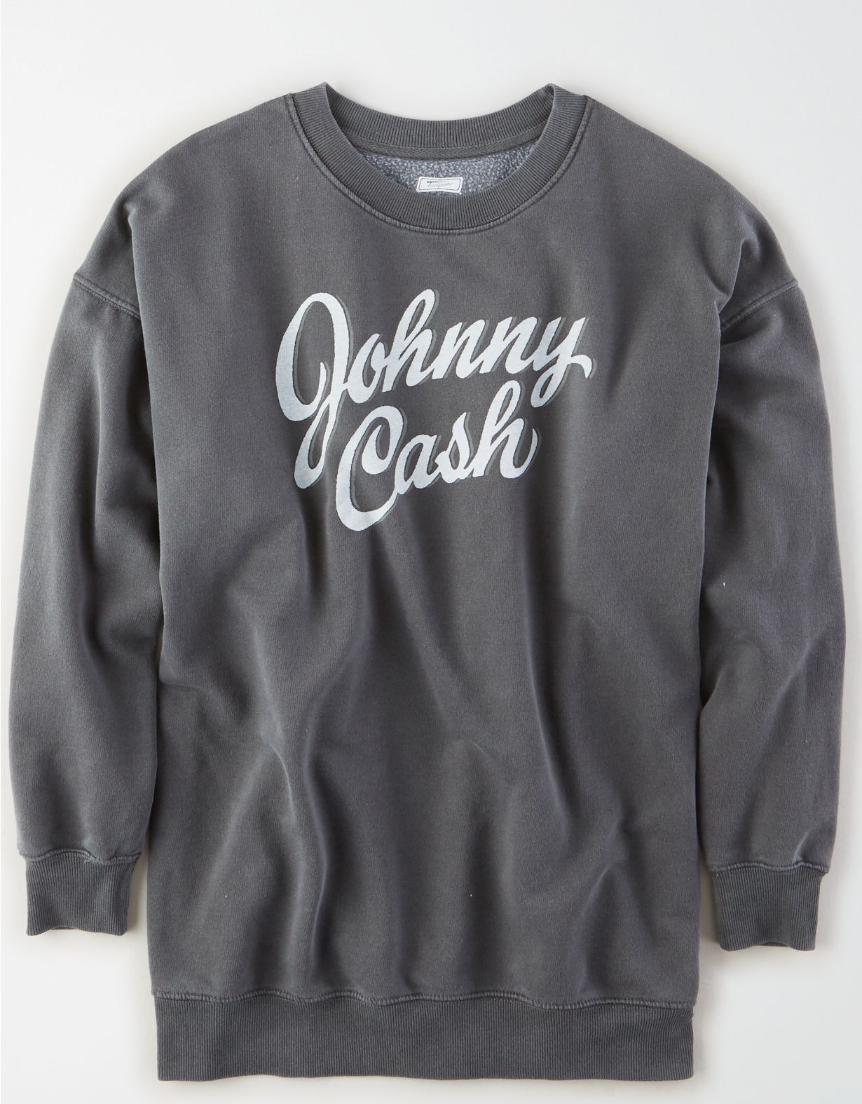 Tailgate Women's Johnny Cash Oversized Fleece Sweatshirt