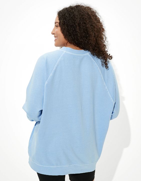 Tailgate Women's Natural Light Oversized Sweatshirt