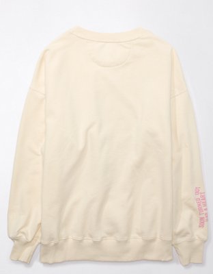 Женские худи American Eagle AE Oversized Blondie Graphic Sweatshirt — фото 4