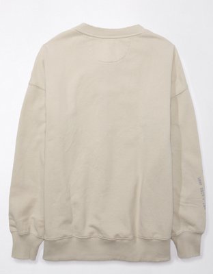 Женские худи American Eagle AE Oversized Rolling Stones Graphic Sweatshirt — фото 5