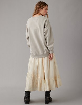 AE Oversized Rolling Stones Graphic Sweatshirt